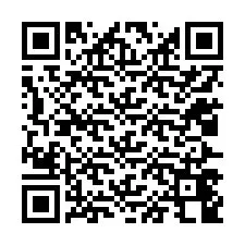 QR код за телефонен номер +12027448242