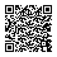 QR код за телефонен номер +12027448246