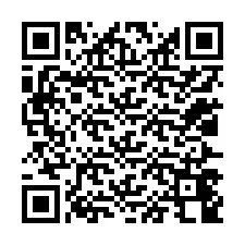 Codice QR per il numero di telefono +12027448249