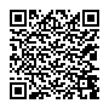 QR код за телефонен номер +12027489961