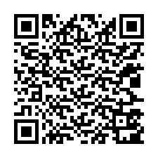 Kode QR untuk nomor Telepon +12027501020