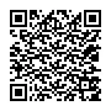 Kode QR untuk nomor Telepon +12027505489