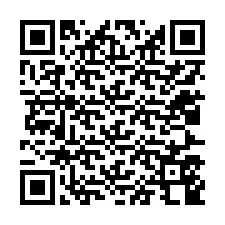 Kode QR untuk nomor Telepon +12027548106