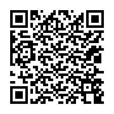 QR kód a telefonszámhoz +12027548645