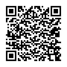 QR-код для номера телефона +12027548647