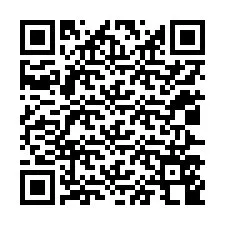 QR код за телефонен номер +12027548650