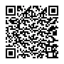 QR код за телефонен номер +12027560024