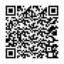 Kode QR untuk nomor Telepon +12027560029