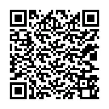 QR код за телефонен номер +12027560031