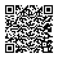 QR-код для номера телефона +12027560033