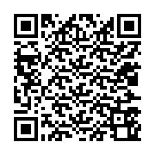 QR Code สำหรับหมายเลขโทรศัพท์ +12027560086