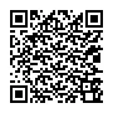 QR-код для номера телефона +12027560090