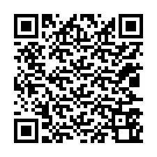 QR-koodi puhelinnumerolle +12027560091