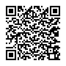 Kode QR untuk nomor Telepon +12027560092