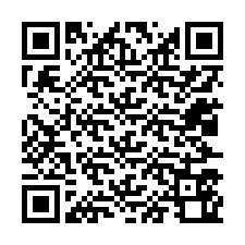 Código QR para número de telefone +12027560097