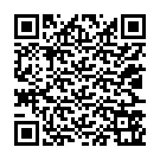 QR Code สำหรับหมายเลขโทรศัพท์ +12027561428