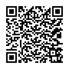 Código QR para número de teléfono +12027561431