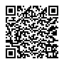 Kod QR dla numeru telefonu +12027561438