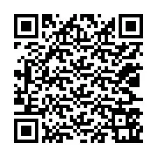 Kod QR dla numeru telefonu +12027561439