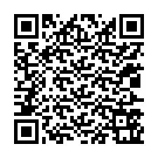 QR код за телефонен номер +12027561440