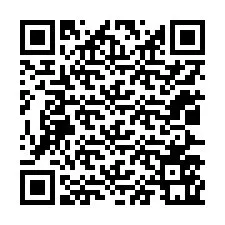 Kode QR untuk nomor Telepon +12027561745