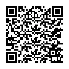 Código QR para número de teléfono +12027561749