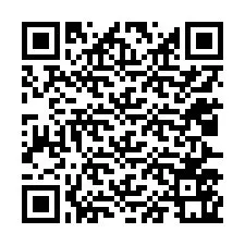 QR-Code für Telefonnummer +12027561752