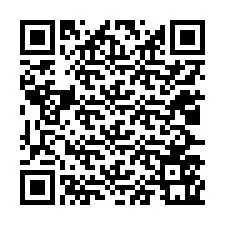 QR код за телефонен номер +12027561762