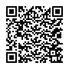 QR-код для номера телефона +12027561765