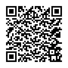 QR Code สำหรับหมายเลขโทรศัพท์ +12027561769