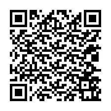 QR-koodi puhelinnumerolle +12027561770