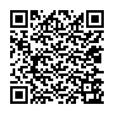 QR kód a telefonszámhoz +12027563286