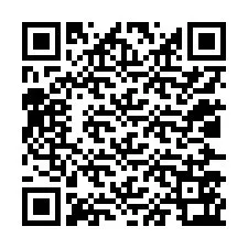 QR код за телефонен номер +12027563288