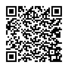 QR-code voor telefoonnummer +12027563292