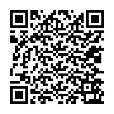 QR-Code für Telefonnummer +12027563293