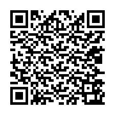 QR-koodi puhelinnumerolle +12027563296