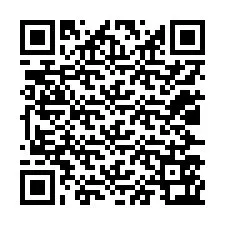 Código QR para número de telefone +12027563299