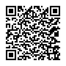 Código QR para número de telefone +12027565071