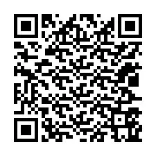 QR-code voor telefoonnummer +12027565075