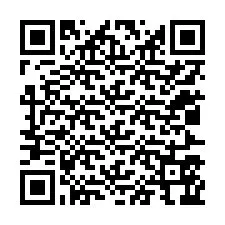 QR код за телефонен номер +12027566014