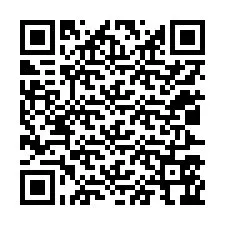 QR код за телефонен номер +12027566054