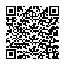 Kode QR untuk nomor Telepon +12027566055