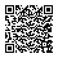 QR код за телефонен номер +12027566056