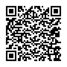 Código QR para número de telefone +12027566057