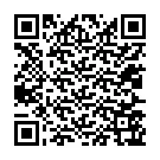 QR код за телефонен номер +12027567313