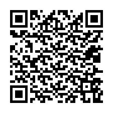 QR-koodi puhelinnumerolle +12027569247