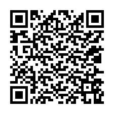 QR код за телефонен номер +12027569248