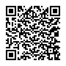 QR-code voor telefoonnummer +12027569250