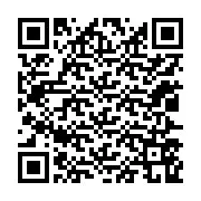 QR код за телефонен номер +12027569255