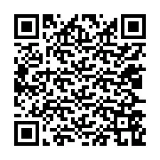 QR-koodi puhelinnumerolle +12027569266